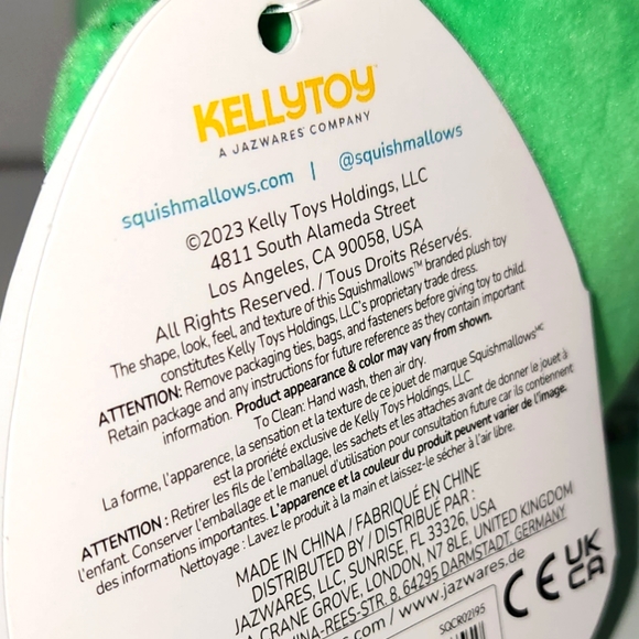 MARITZA 🌵 Cactus with Pink Flower Original Squishmallow by Kelly Toy ☆》NWT《☆ - Picture 6 of 7